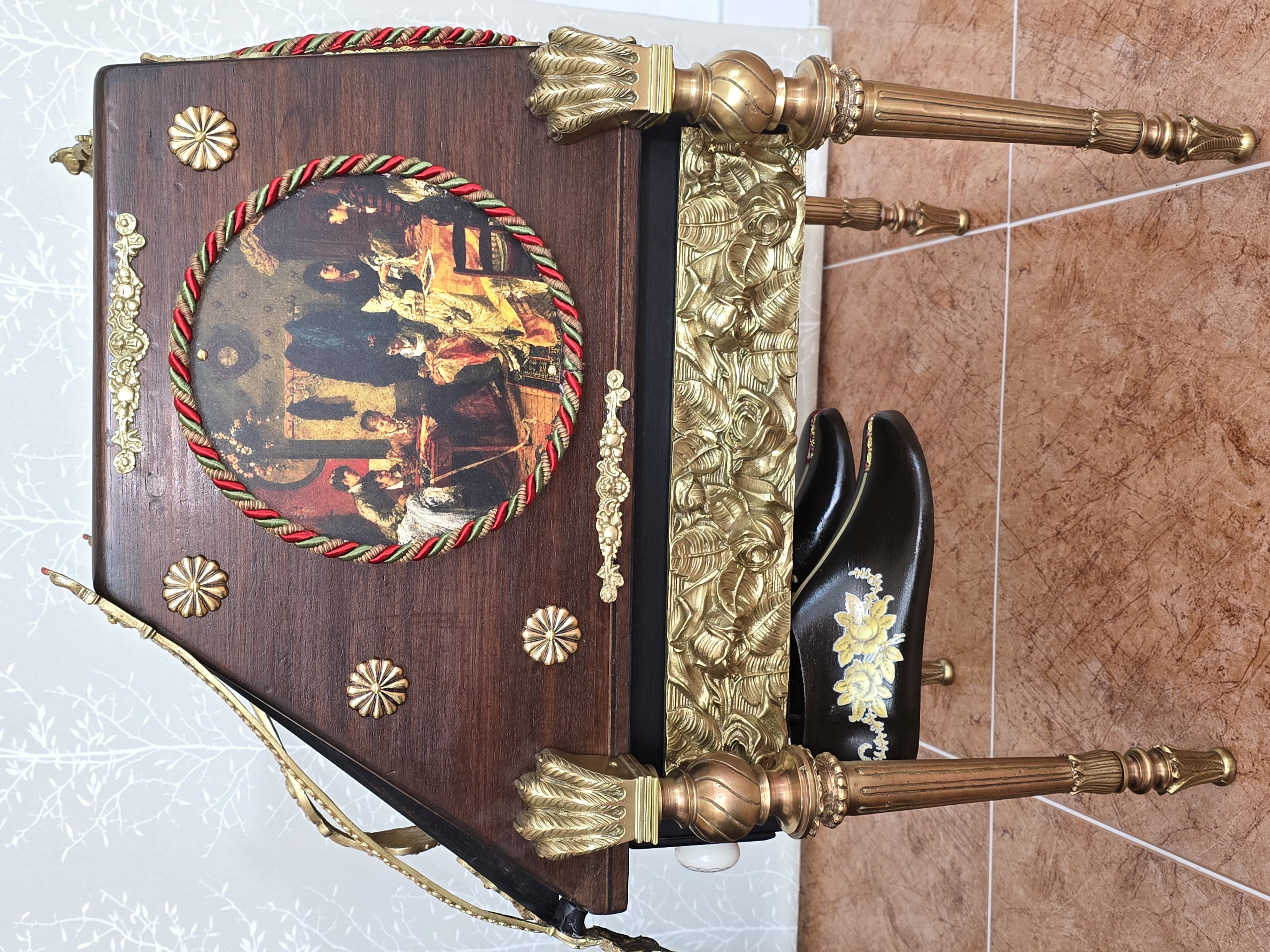 Another view of The Empress Sewing Cabinet