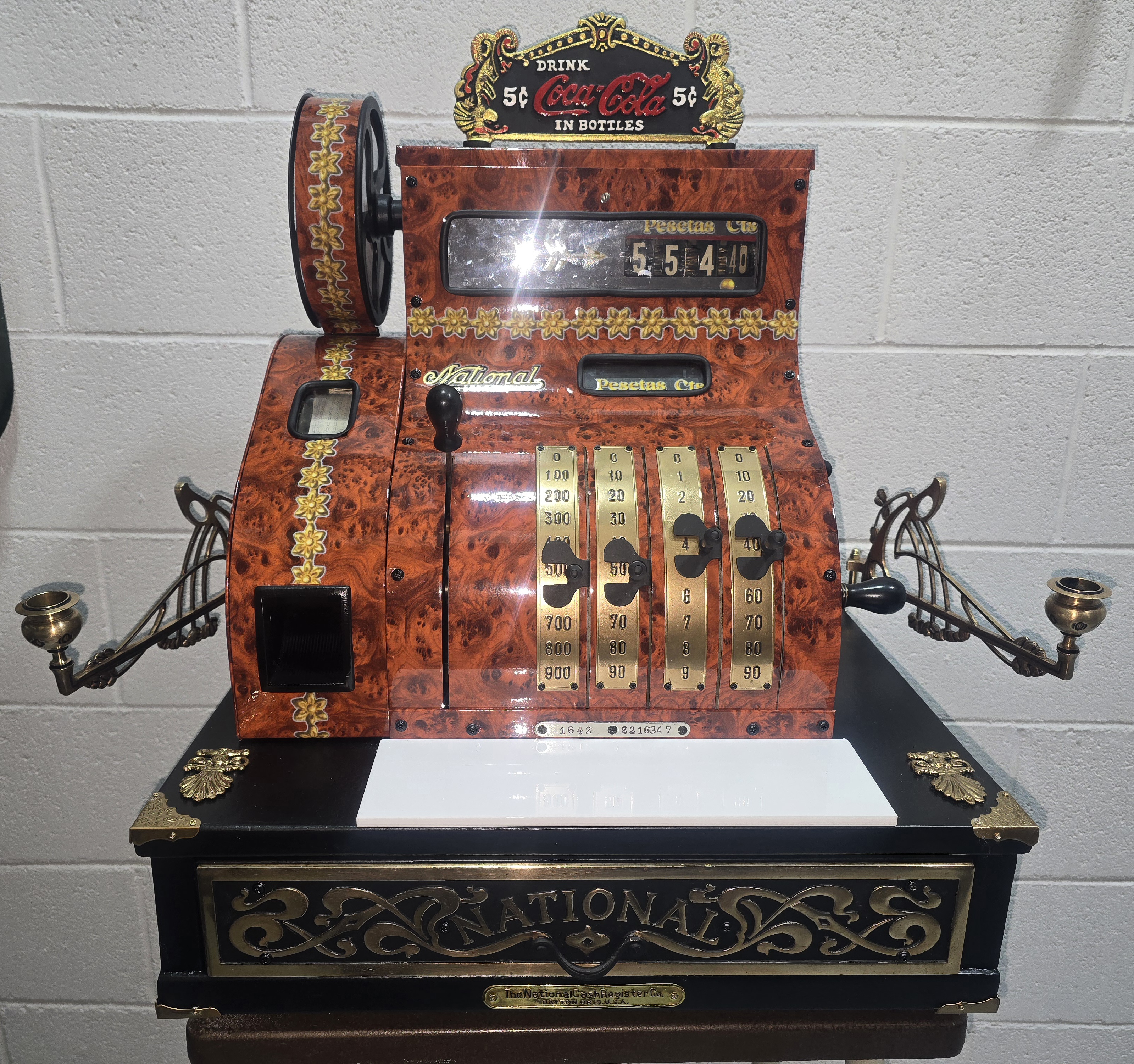 1923 National Cash Register – Model 442 "Soda Fountain" Restoration by Pumilla