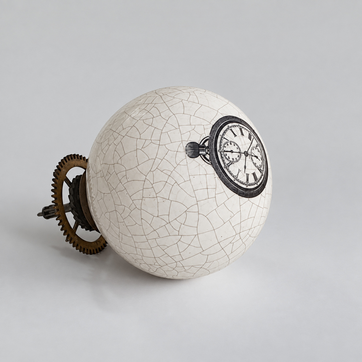 Clock Sphere 1 (Victorian’s Bauhaus) by Katarzyna Handzlik