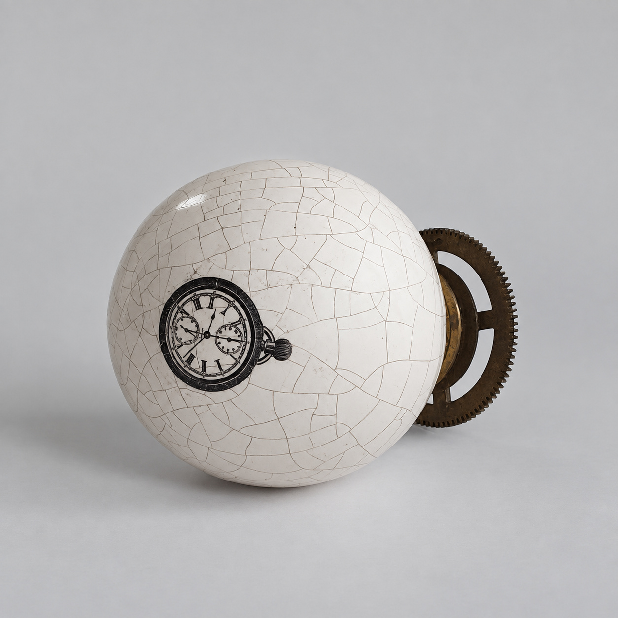 Clock Sphere 2 (Victorian’s Bauhaus) by Katarzyna Handzlik