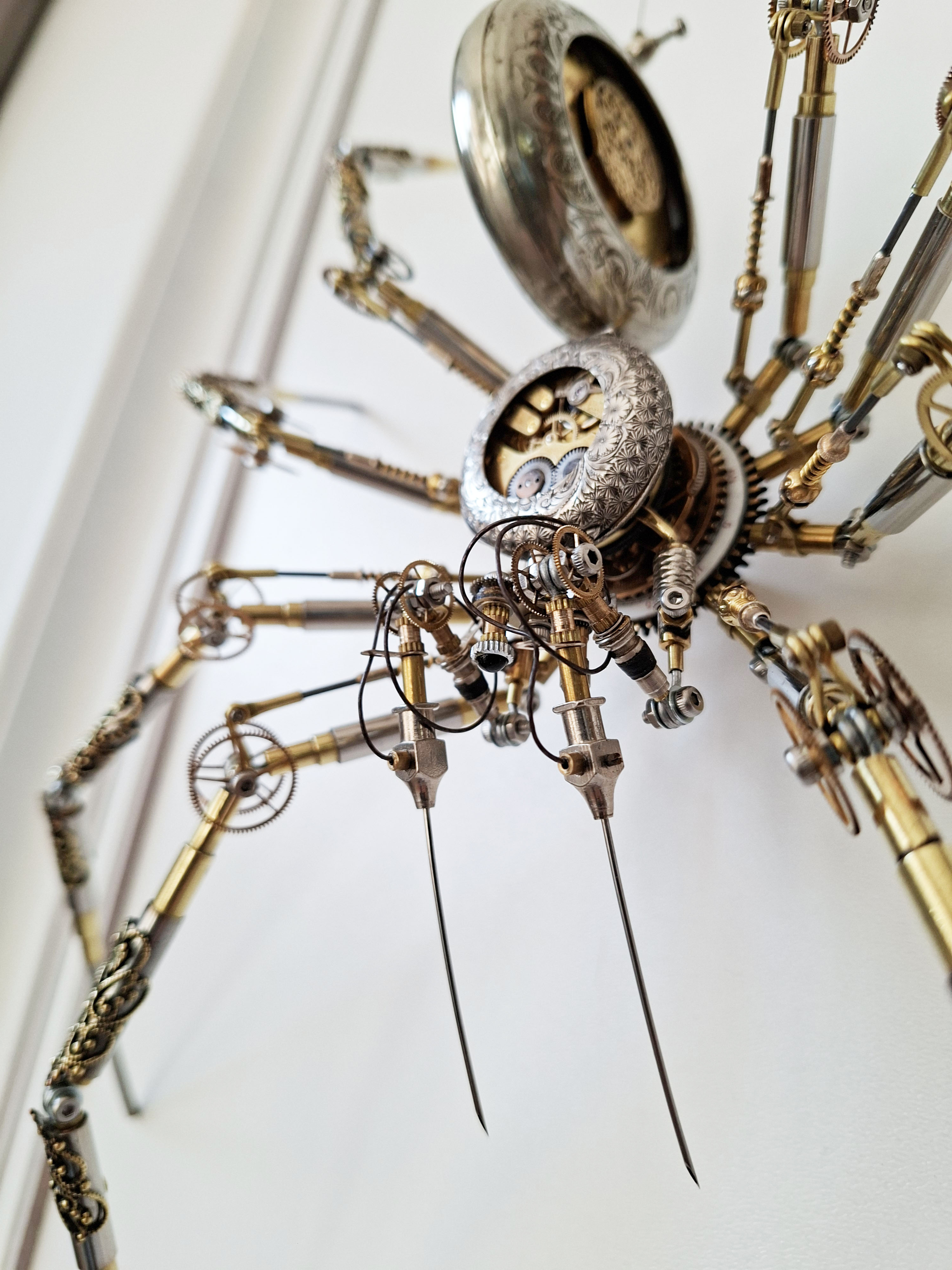Another view of Steampunk Spider Lady Yvette