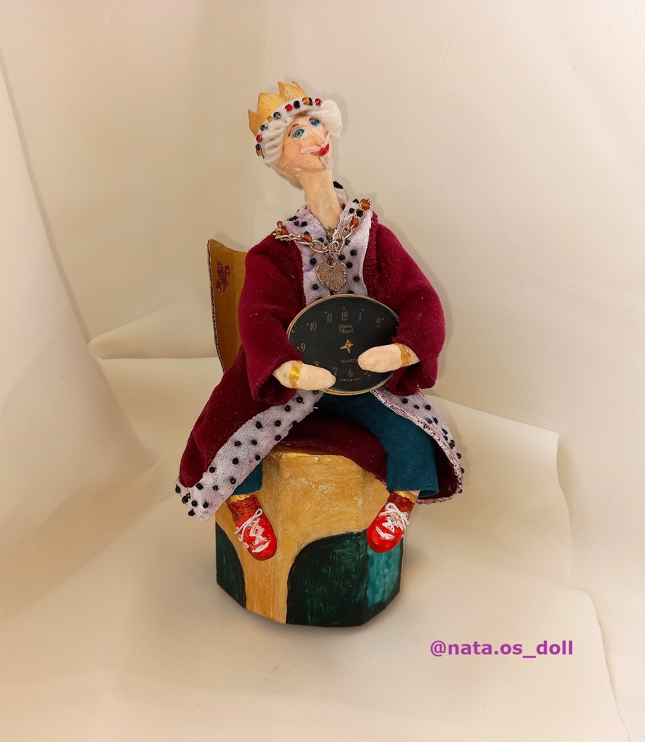 The King Who Owned Time by nata.os@doll