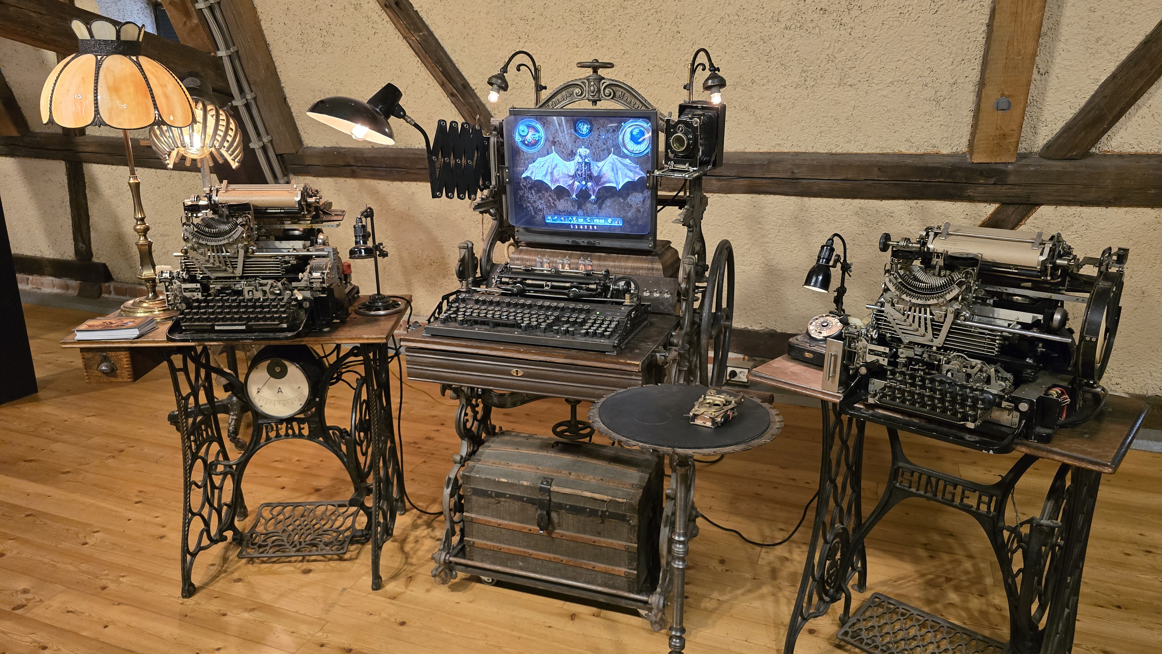 Computer Workstation by Skulls n Gears