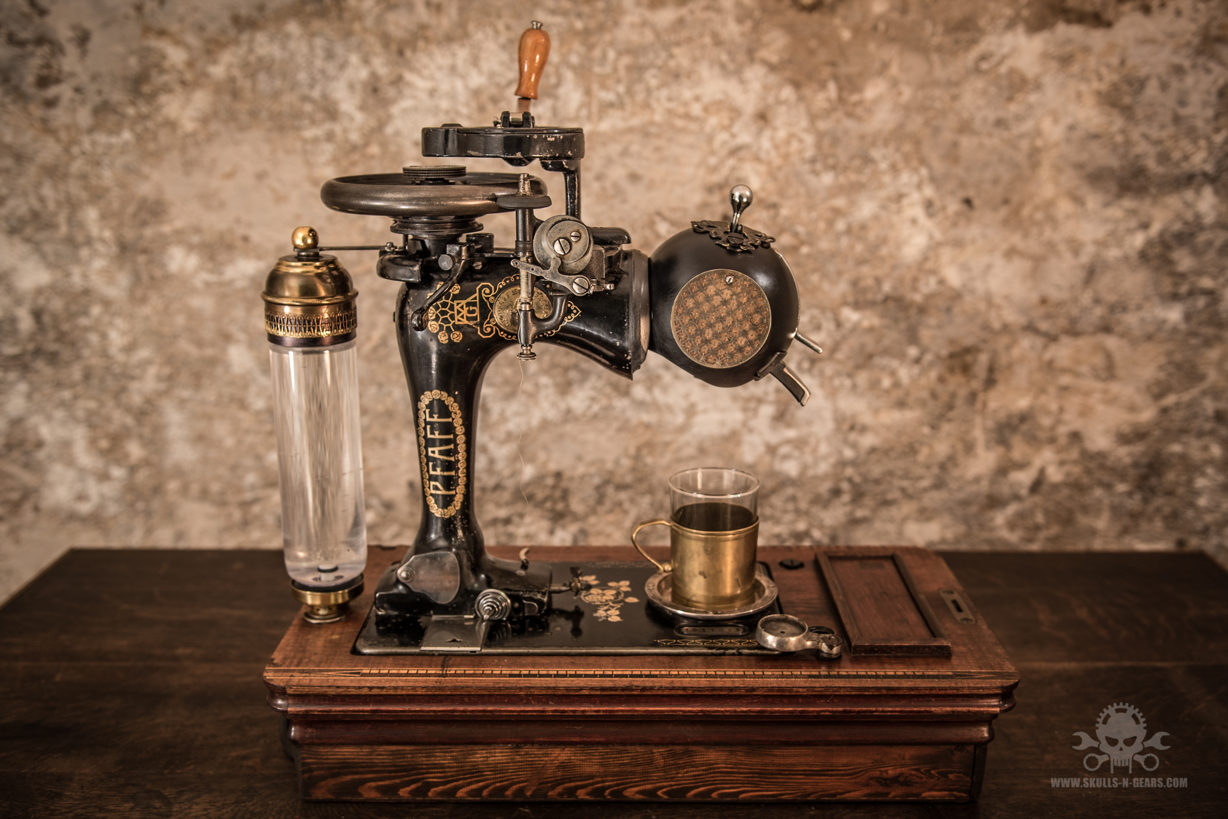 Coffee Maker by Skulls n Gears