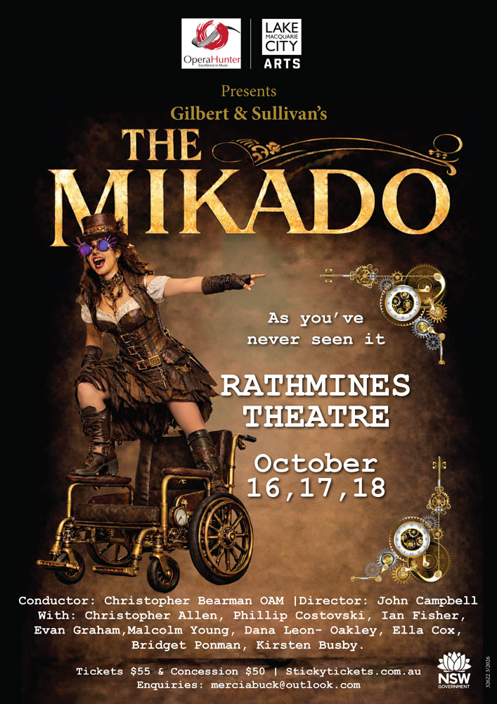 Opera Hunter sets The Mikado among brass and gears