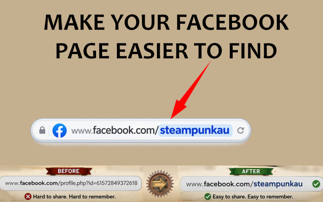 Give Your Facebook Page an Easy Address