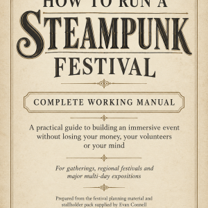 HOW TO RUN A STEAMPUNK FESTIVAL
